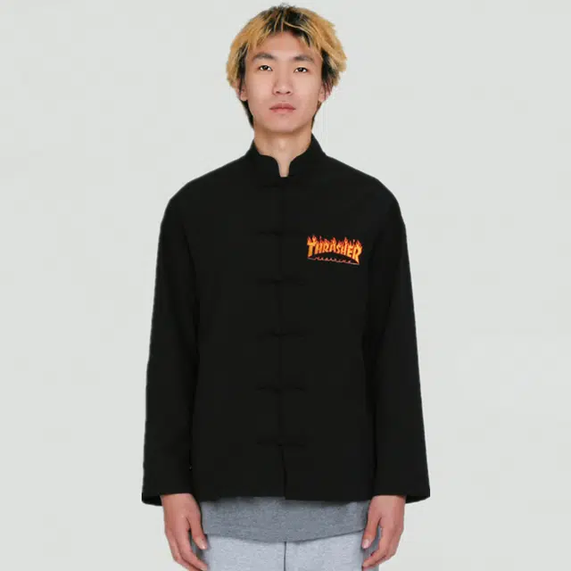 Thrasher Flame Tang Suit Jacket Logo