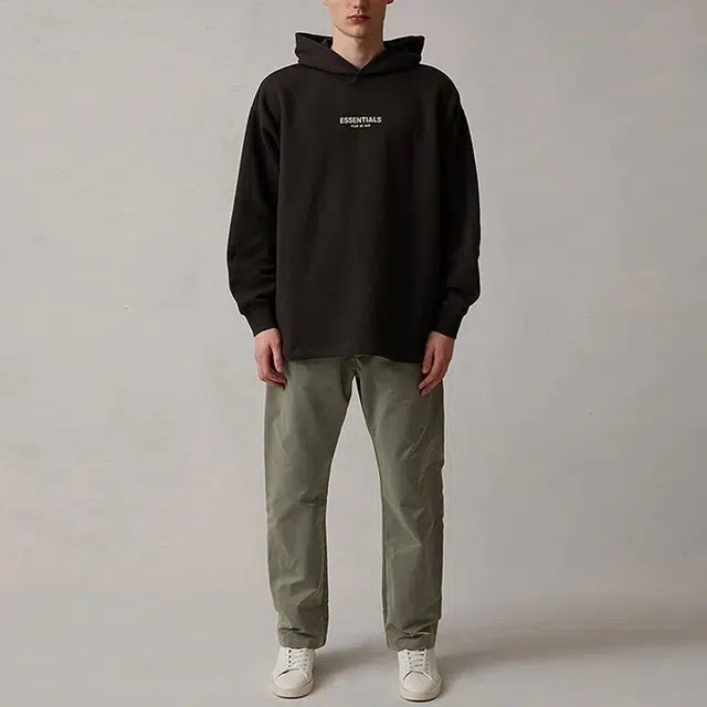 Fear of God Essentials SS22 Relaxed Hoodie Iron Logo
