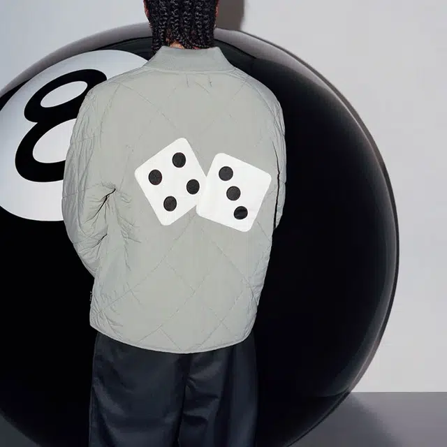 Stussy Dice Quilted Liner Jacket