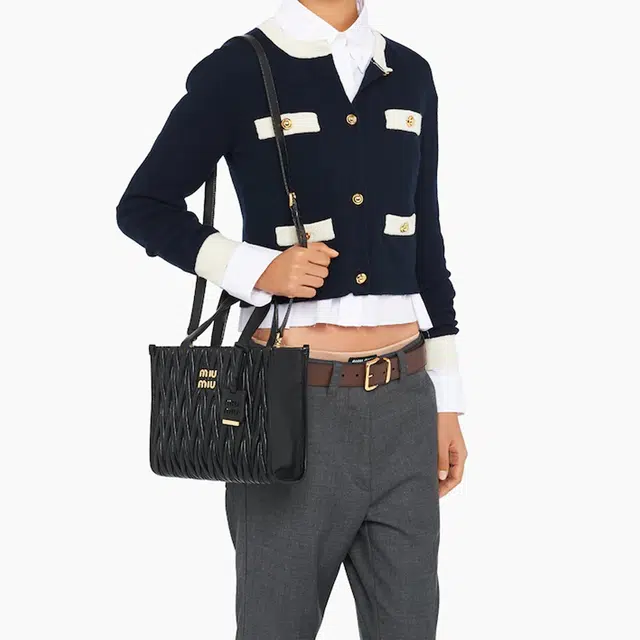 MIU MIU Matelass Tote