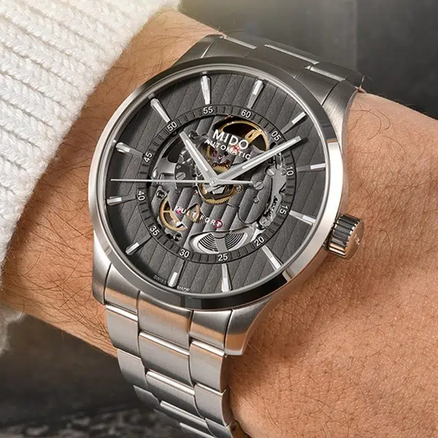 MIDO 100 42mm M038.436.11.031.00