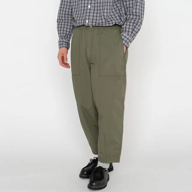 THE NORTH FACE PURPLE LABEL FW23 Ripstop Wide Cropped Field Pants