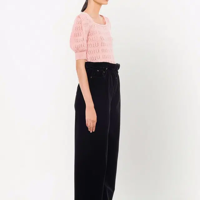 Miu Miu SS22 Knit Top Pink