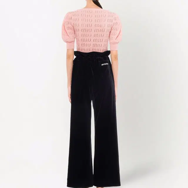 Miu Miu SS22 Knit Top Pink