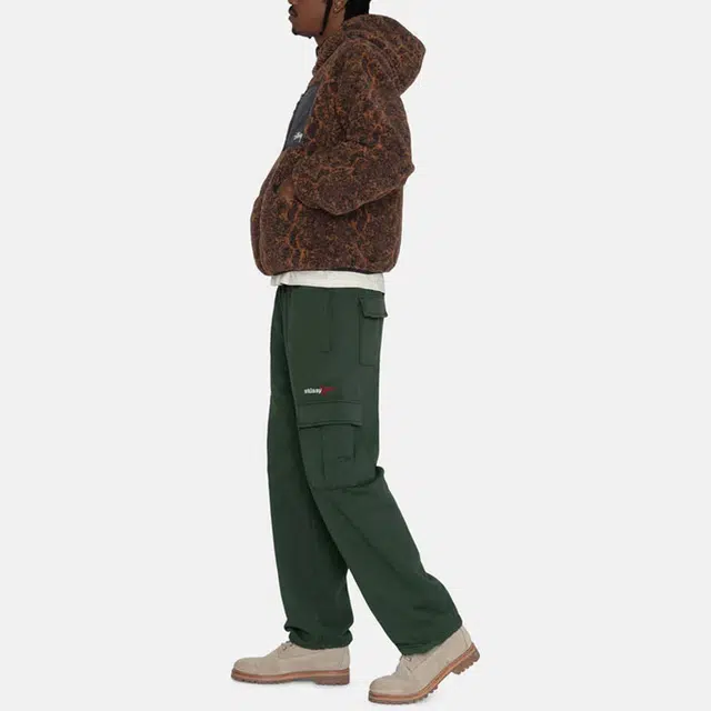 Stussy FW22 Snake Jacquard Sherpa Jacket