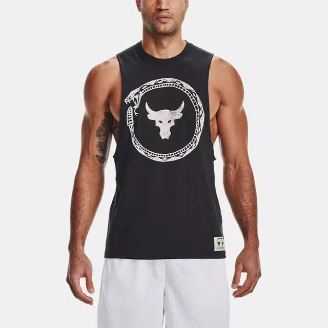 Under Armour Project Rock Running Tank Black