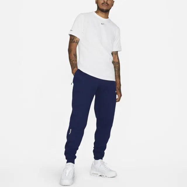 Nike x Drake NOCTA Cardinal Stock Fleece Pants Logo