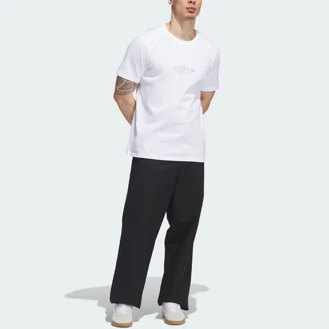 adidas originals 3-Stripes Skate Chino Pants Logo