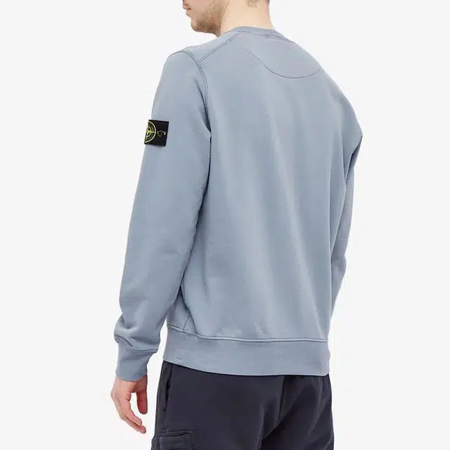 STONE ISLAND Garment Dyed Crew Sweat