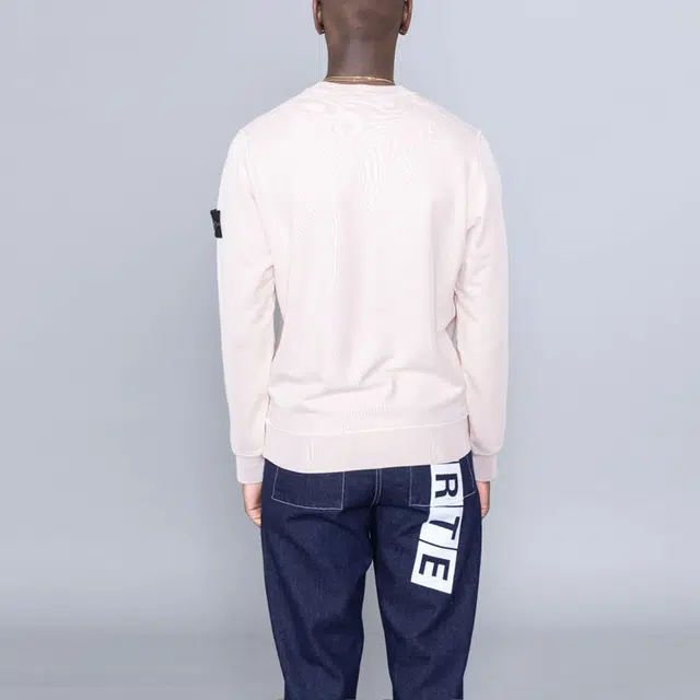 STONE ISLAND Garment Dyed Crew Sweat