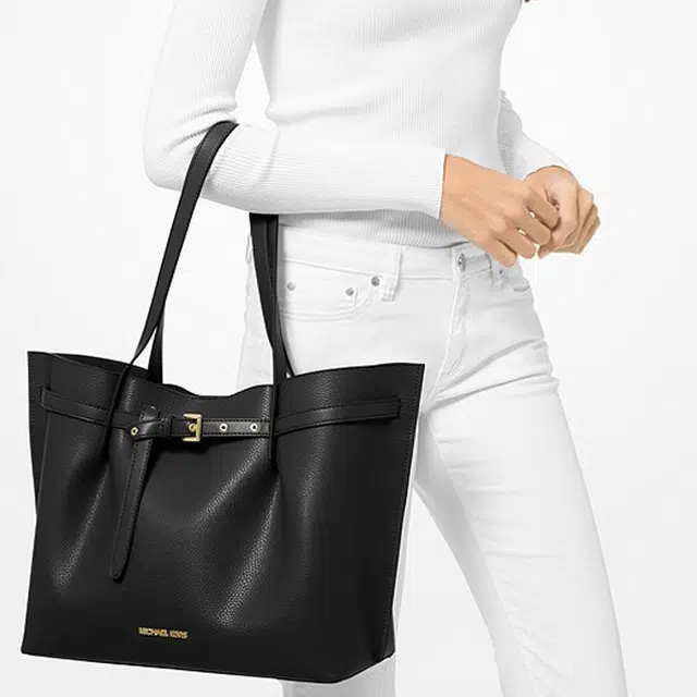 MICHAEL KORS MK Emilia Logo Tote