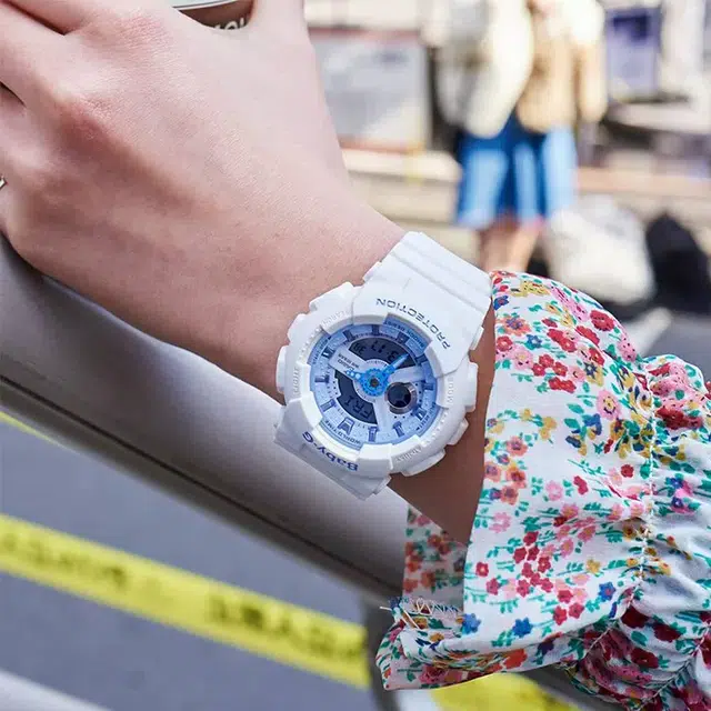 CASIO G-SHOCK BABY-G GM-5600-1+BA-110BE-7AER