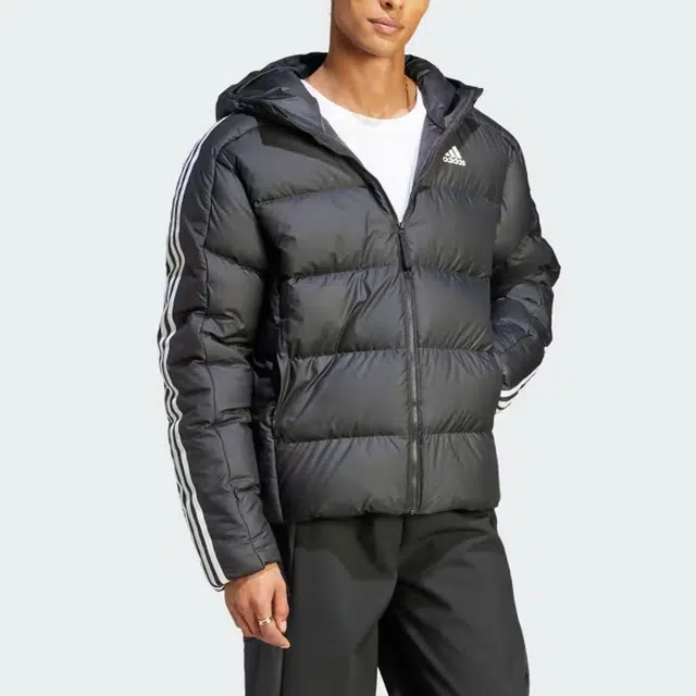 adidas Essentials Midweight Down Hooded Jacket 600