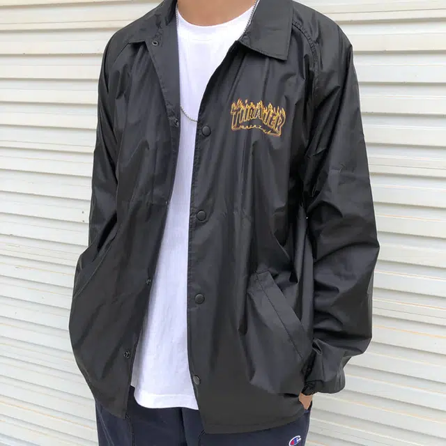 Thrasher Skategoat Flame Jacket