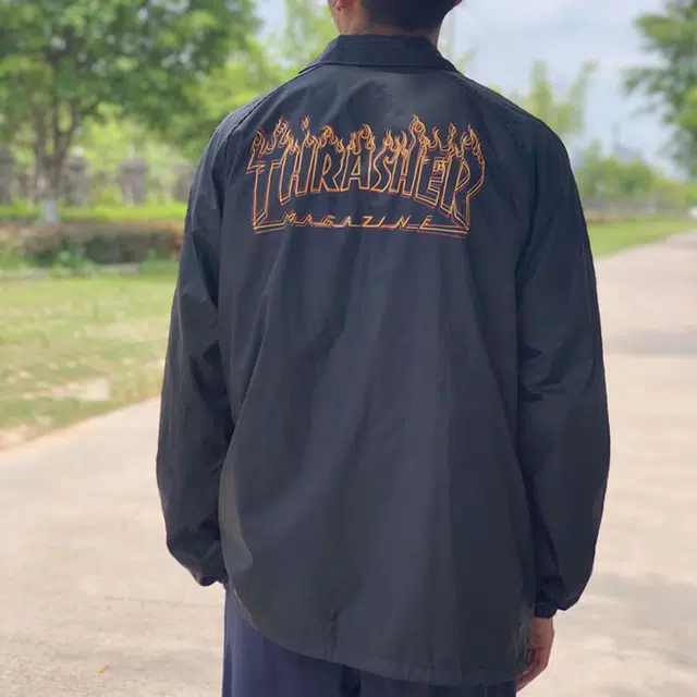 Thrasher Skategoat Flame Jacket