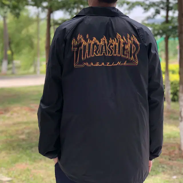 Thrasher Skategoat Flame Jacket