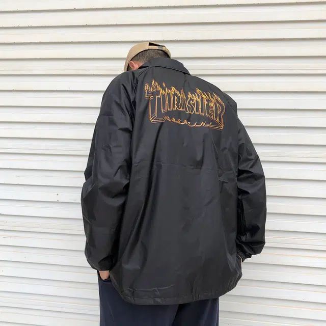 Thrasher Skategoat Flame Jacket
