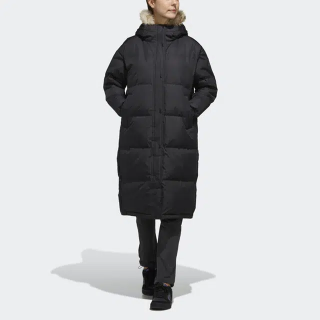 adidas W Fur Long Down