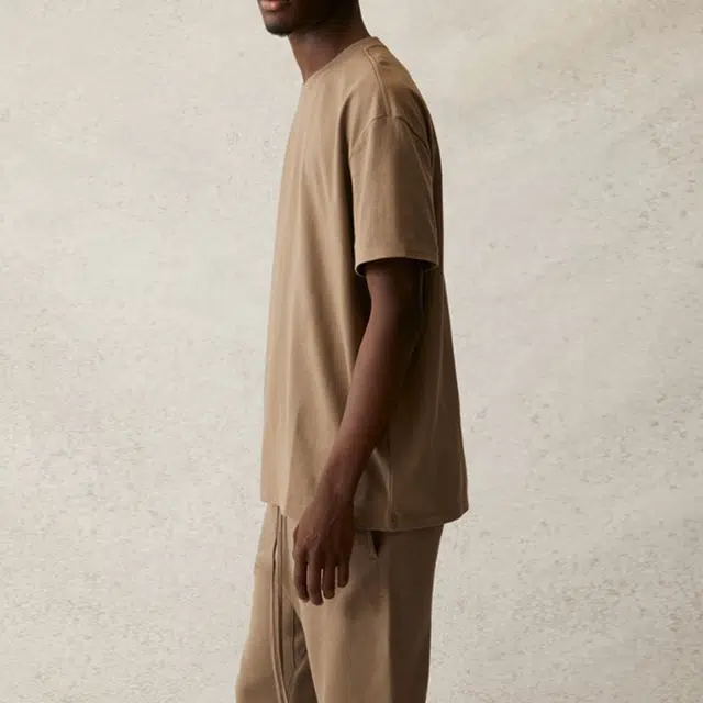 Fear of God Essentials SS21 Short Sleeve Tee Taupe LogoT