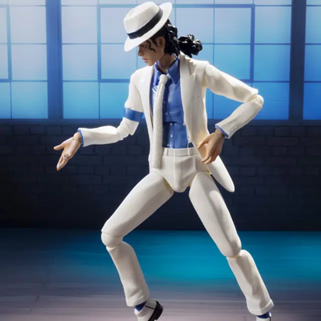 BANDAI shf michael jackson 14cm