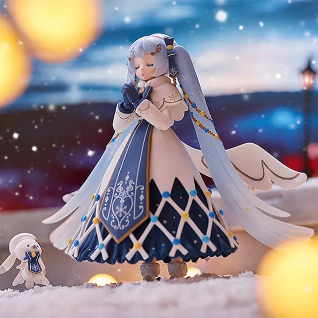 MAX Factory figmaex-064 vocaloid rabbit yukine glowing snow ver 14.5cm