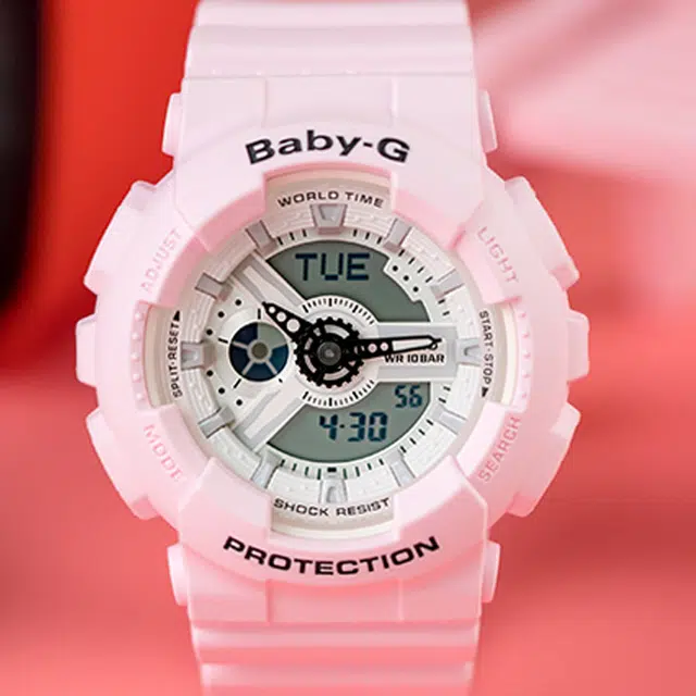 CASIO G-SHOCK BABY-G GM-5600-1+BA-110BE-4AER