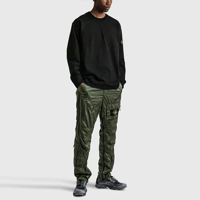 Stone Island Crewneck Sweatshirt Black