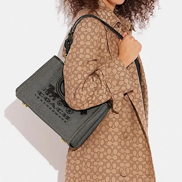 COACH Reese 28 Logo Tote