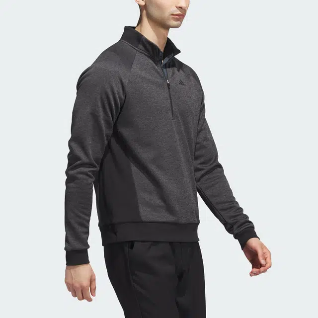 adidas Dwr Quarter-Zip Pullover Logo