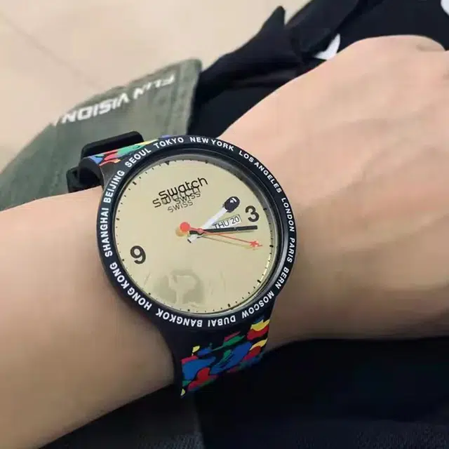 SWATCH SWATCH*BAPE Tokyo 47mm Bape-Swatch-20001