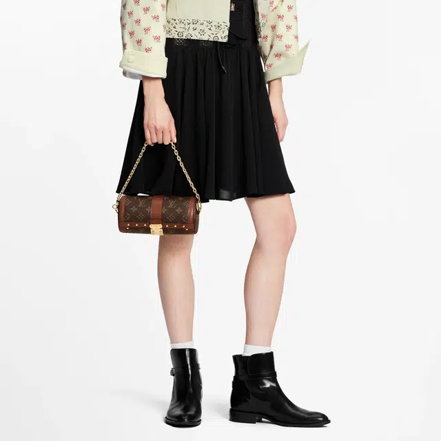 LOUIS VUITTON Papillon Trunk S-lock
