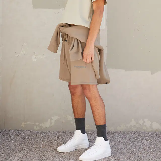 Fear of God Essentials FW21 Sweatshort Harvest Logo