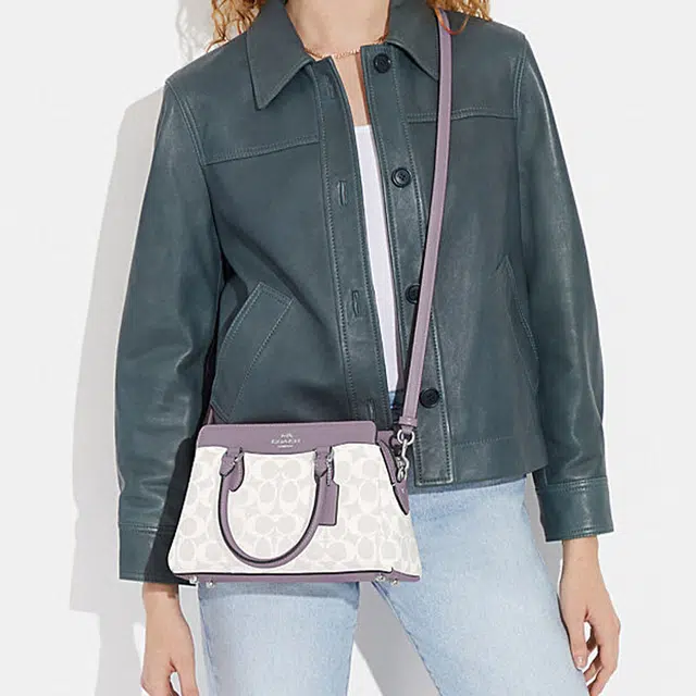 COACH Darcie 26 Logo PVC Tote