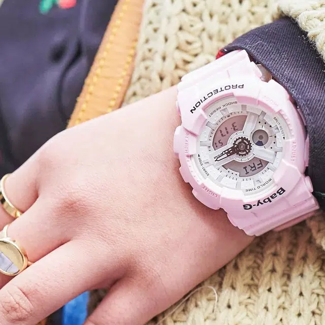 CASIO G-SHOCK BABY-G GM-5600-1+BA-110BE-4AER