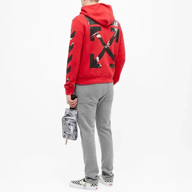 OFF-WHITE Hoodie Red