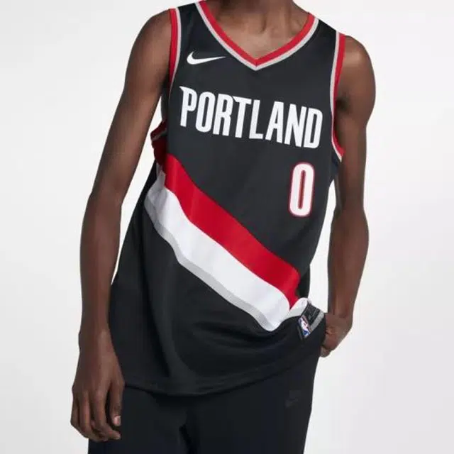 Nike NBA Damian Lillard Icon Edition Swingman Jersey SW