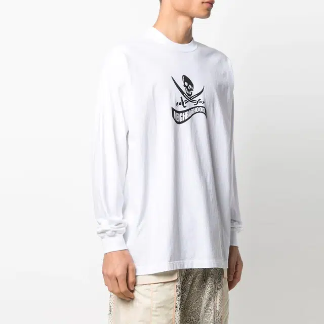 NEIGHBORHOOD SS21 Logo Crewneck Sweatshirt