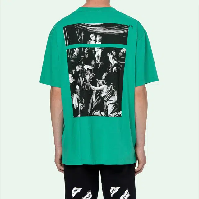 OFF-WHITE SS20 Caravaggio Square Tee T