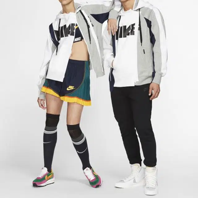 Nike x Sacai Double-Zip Hoodie