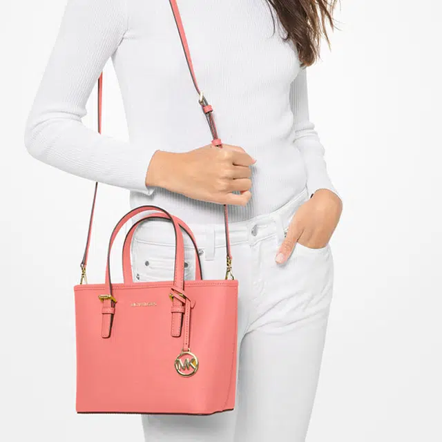 MICHAEL KORS Jet Set LOGO Tote