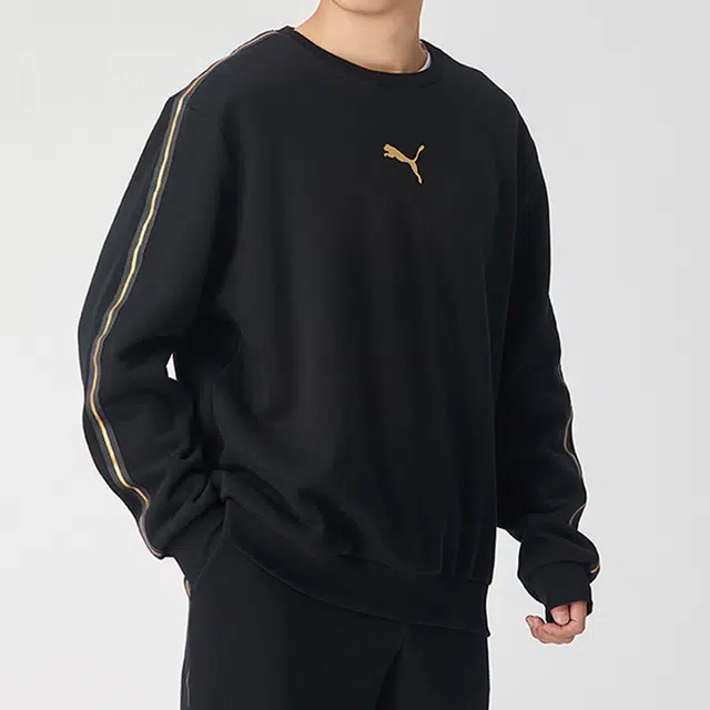 Puma Metallic Nights Crew logo