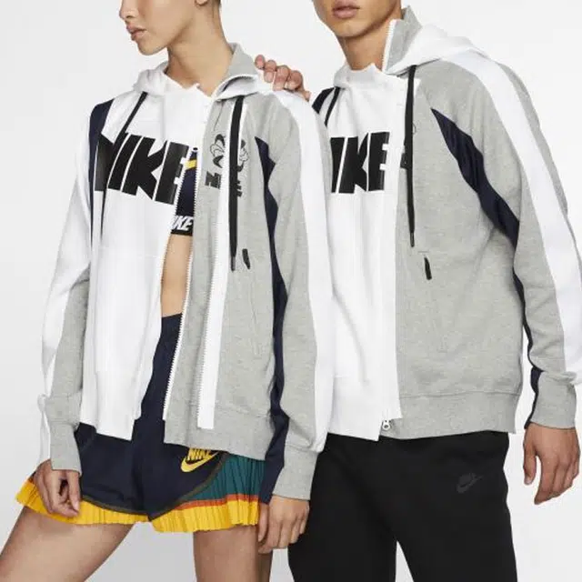 Nike x Sacai Double-Zip Hoodie