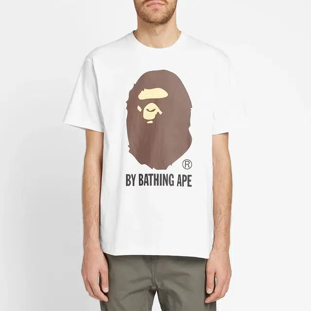 A BATHING APE By Bathing Tee White T