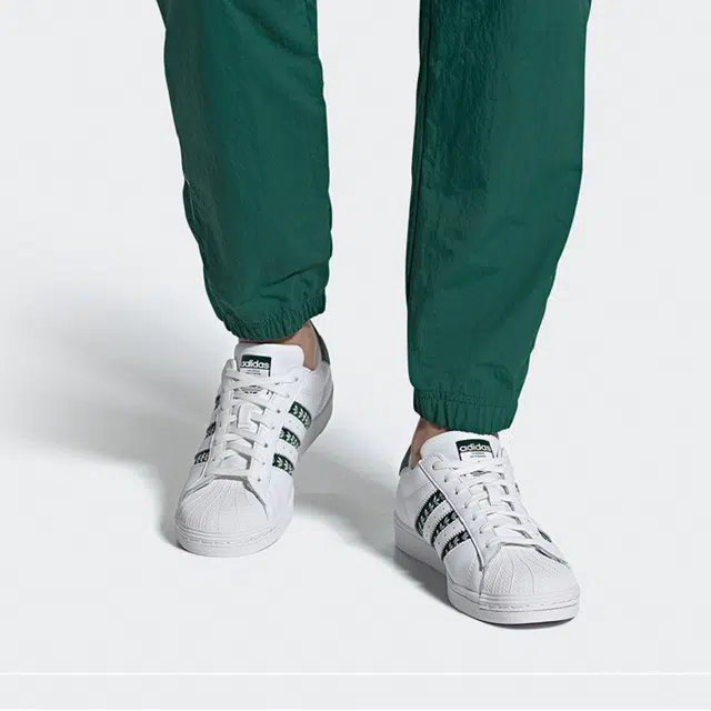 adidas Originals Superstar Low Green White