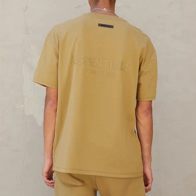 Fear of God Essentials FW21 Ss Tee Amber T