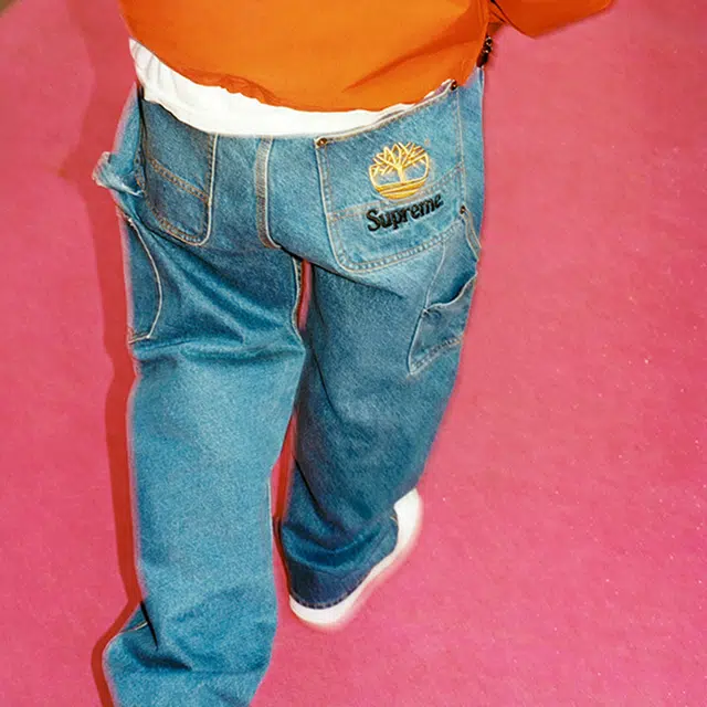 Supreme Week 12 x Timberland Double Knee Painter Pant