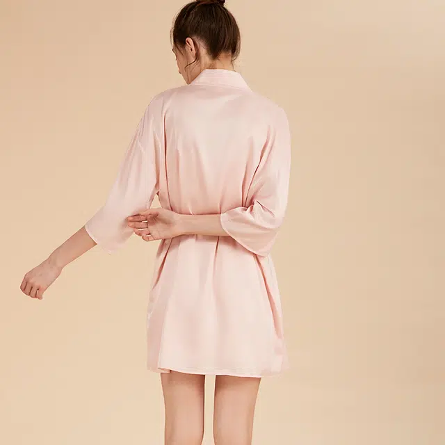 弗利少女 冰丝性感家居服春夏秋三季睡衣套装 五件套 女款  家居套装