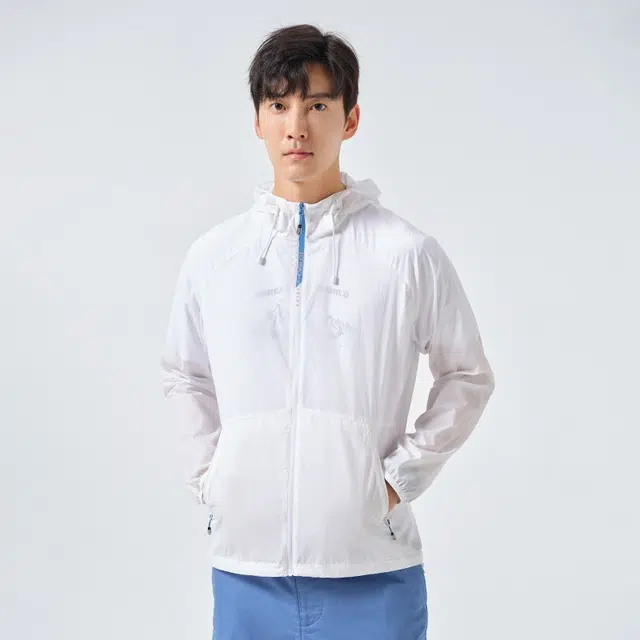 探路者 纯色防紫外线户外防晒服 男款