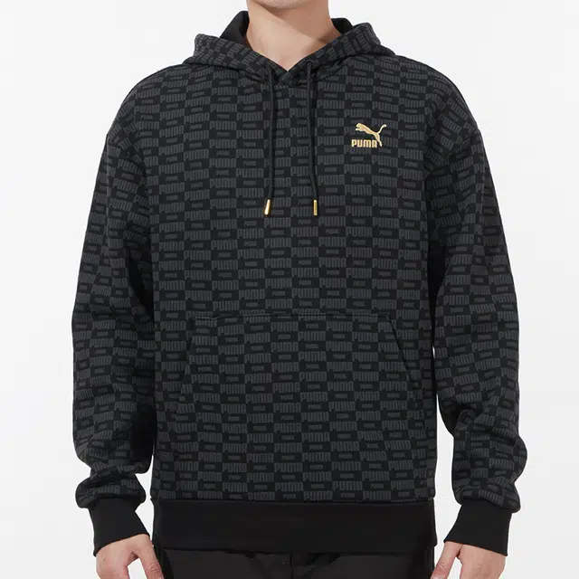 Puma Luxe Aop Hoodie Logo