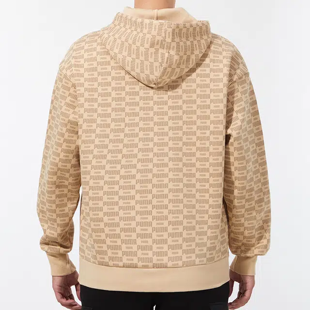Puma Luxe Aop Hoodie Logo